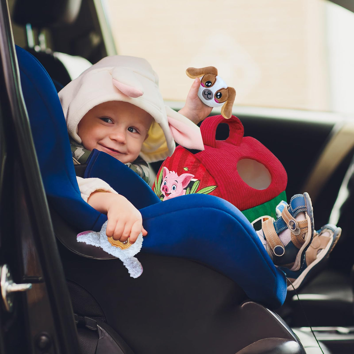 Elfew Farm Animal Toys support Montessori-inspired sensory development