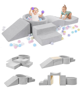 Elftopia foam stair climber offering safe, cushioned steps for toddlers during indoor play.