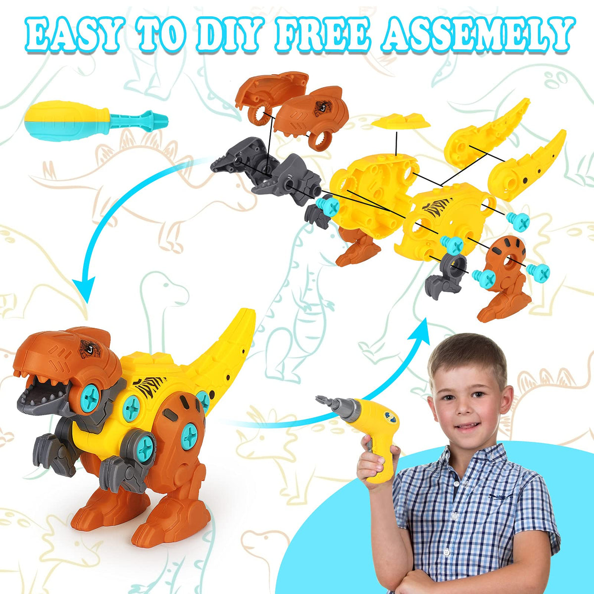 Elitoky Velociraptor kit supports STEM learning as kids assemble and explore dinosaur anatomy.