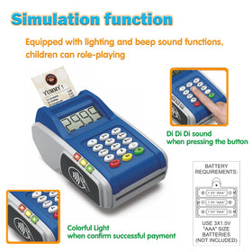 Ella Dream card slot for pretend payment and PIN entry.