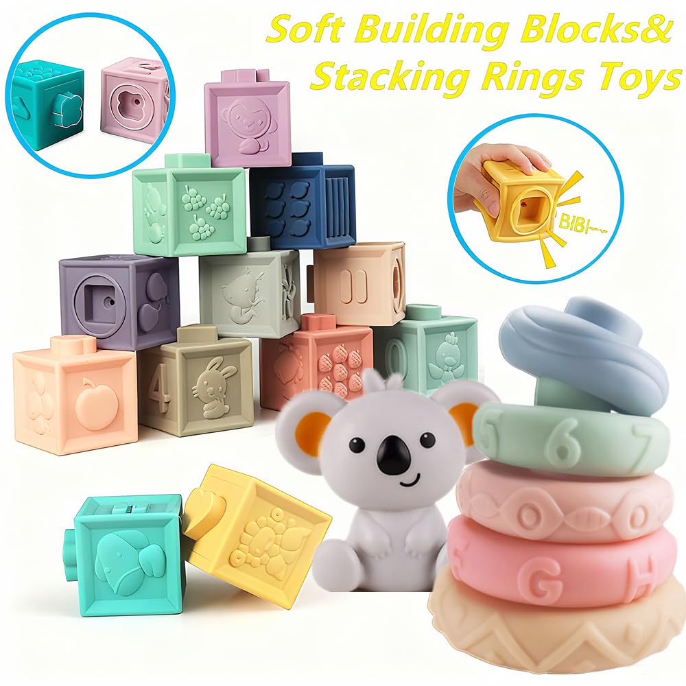 ELLECK vibrant blocks aiding color and shape recognition