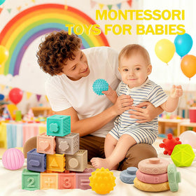 ELLECK development toys bundle supporting problem-solving and balance