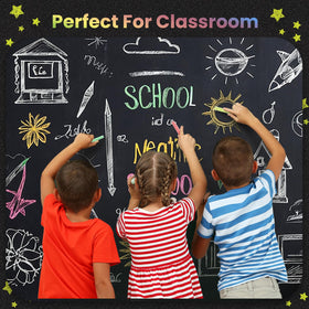 Ellinjan six bright colors per box deliver vibrant chalk artwork.