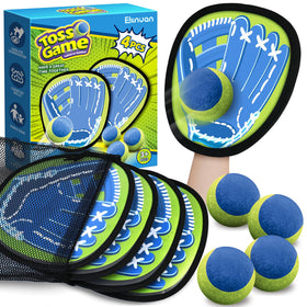 Ellinjan catch-ball paddles ready for safe family backyard play