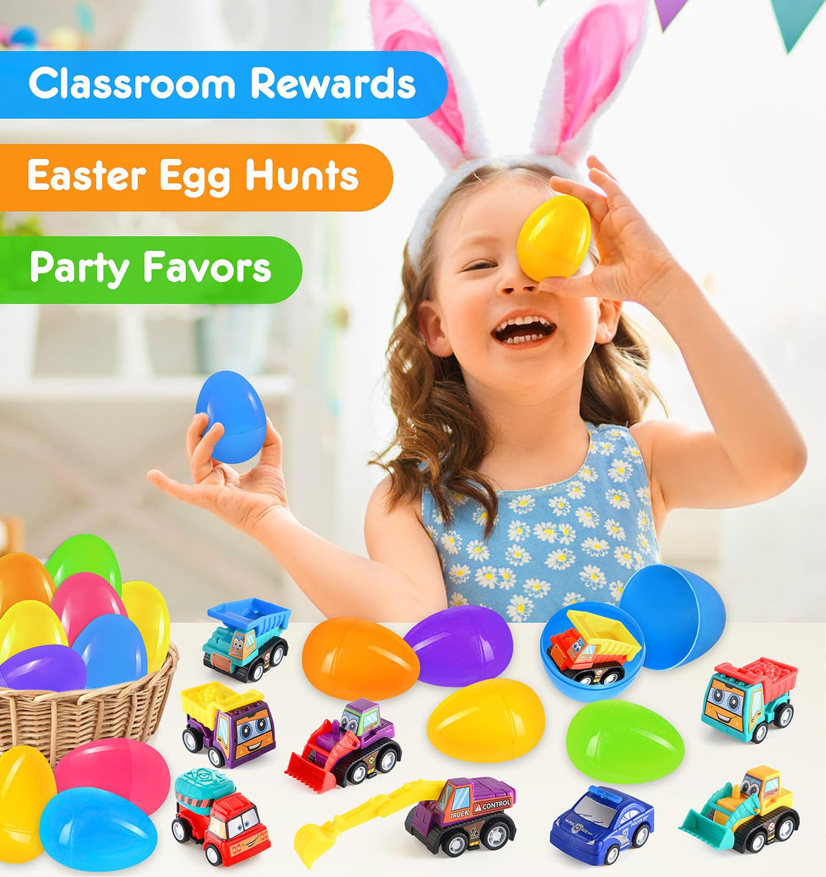 Ellinjan Easter favors provide durable, non-toxic toddler-friendly fun.