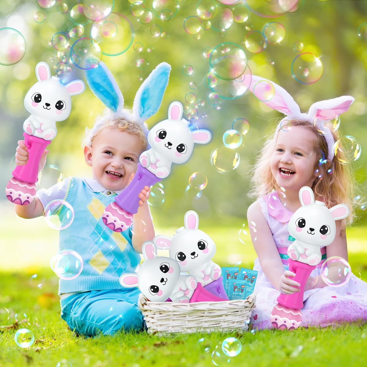 Ellinjan Easter basket-ready set for Easter egg hunts and gifts.