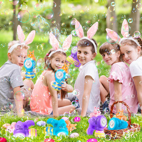 Ellinjan Easter gift basket stuffer that delights kids with bubbles.