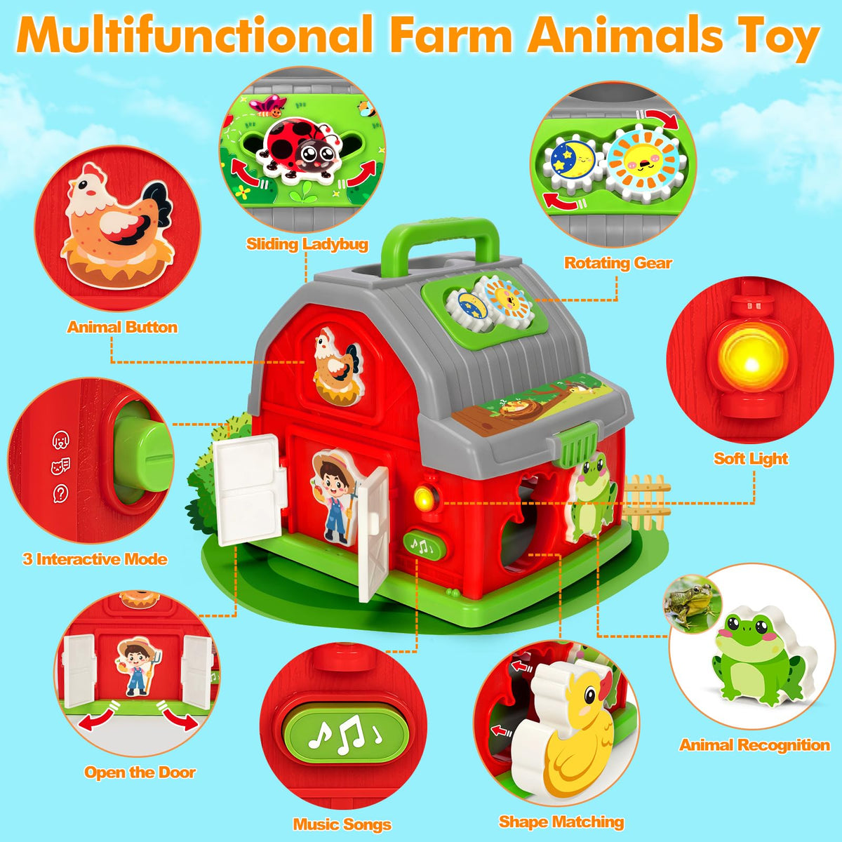 Ellinjan farmer figure for role-play and language learning