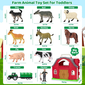 Ellinjan green tractor toy for active pretend farming sessions.