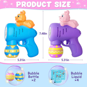 Ellinjan kid-friendly bubble blower with sturdy grip for easy use.