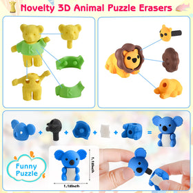Ellinjan party favors erasers suitable for goody bags and celebrations.