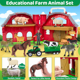 Ellinjan pig figure for storytelling and fine motor play.