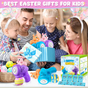 Ellinjan portable Easter bubble maker ideal for parks and yards.