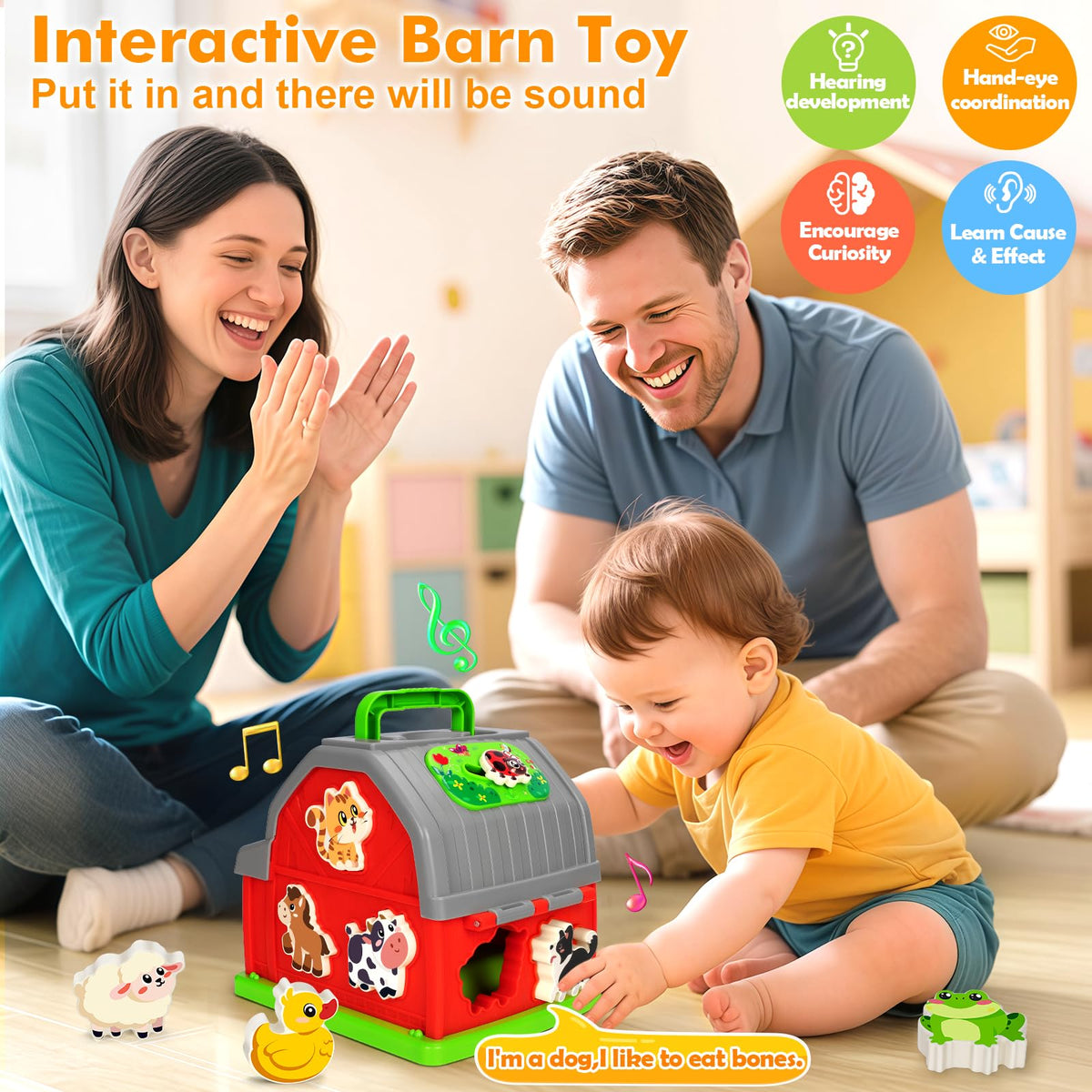 Ellinjan sheep block for vocabulary building through play