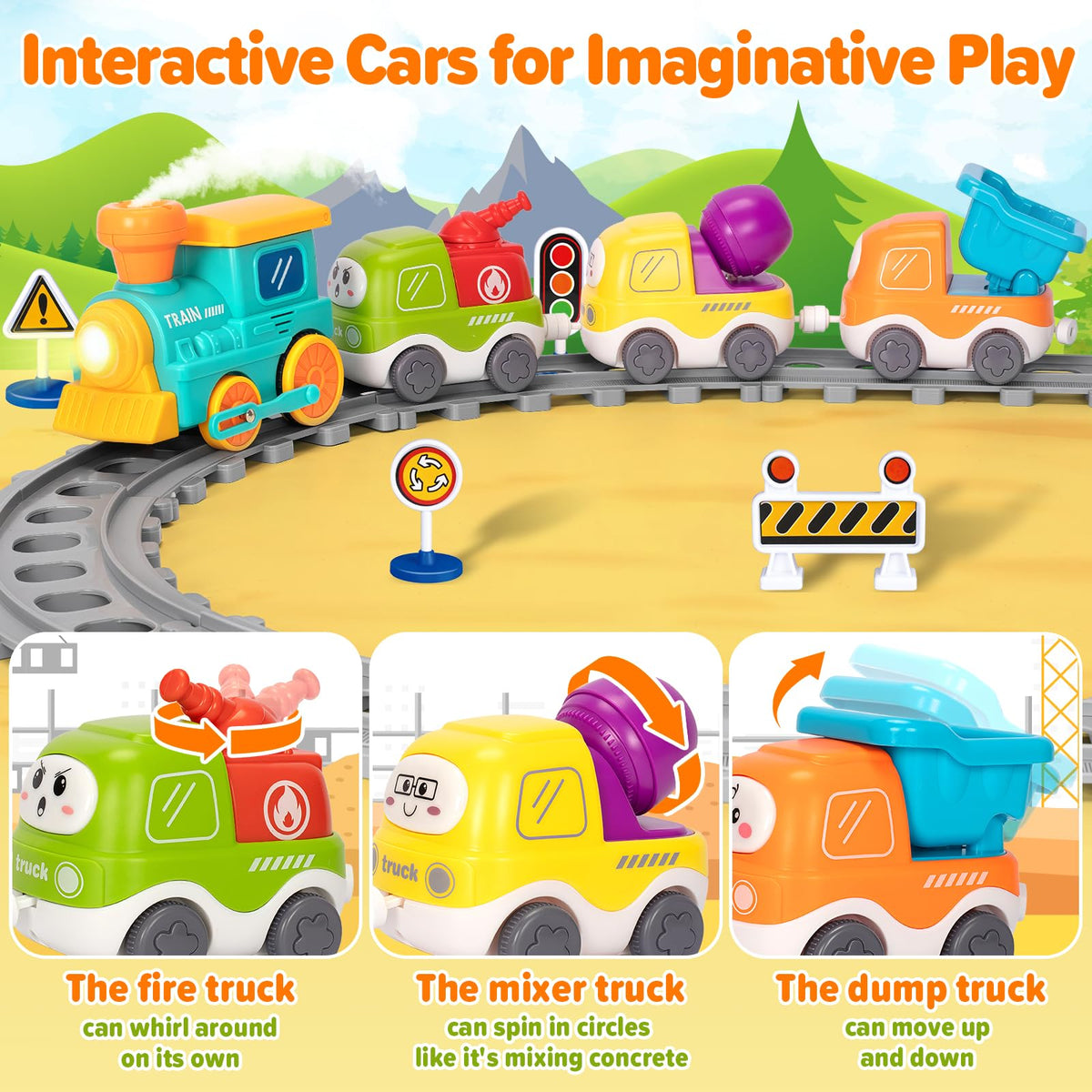 Ellinjan traffic signs support Montessori learning and vocabulary