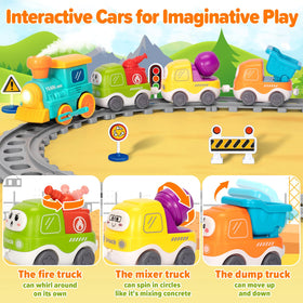 Ellinjan traffic signs support Montessori learning and vocabulary