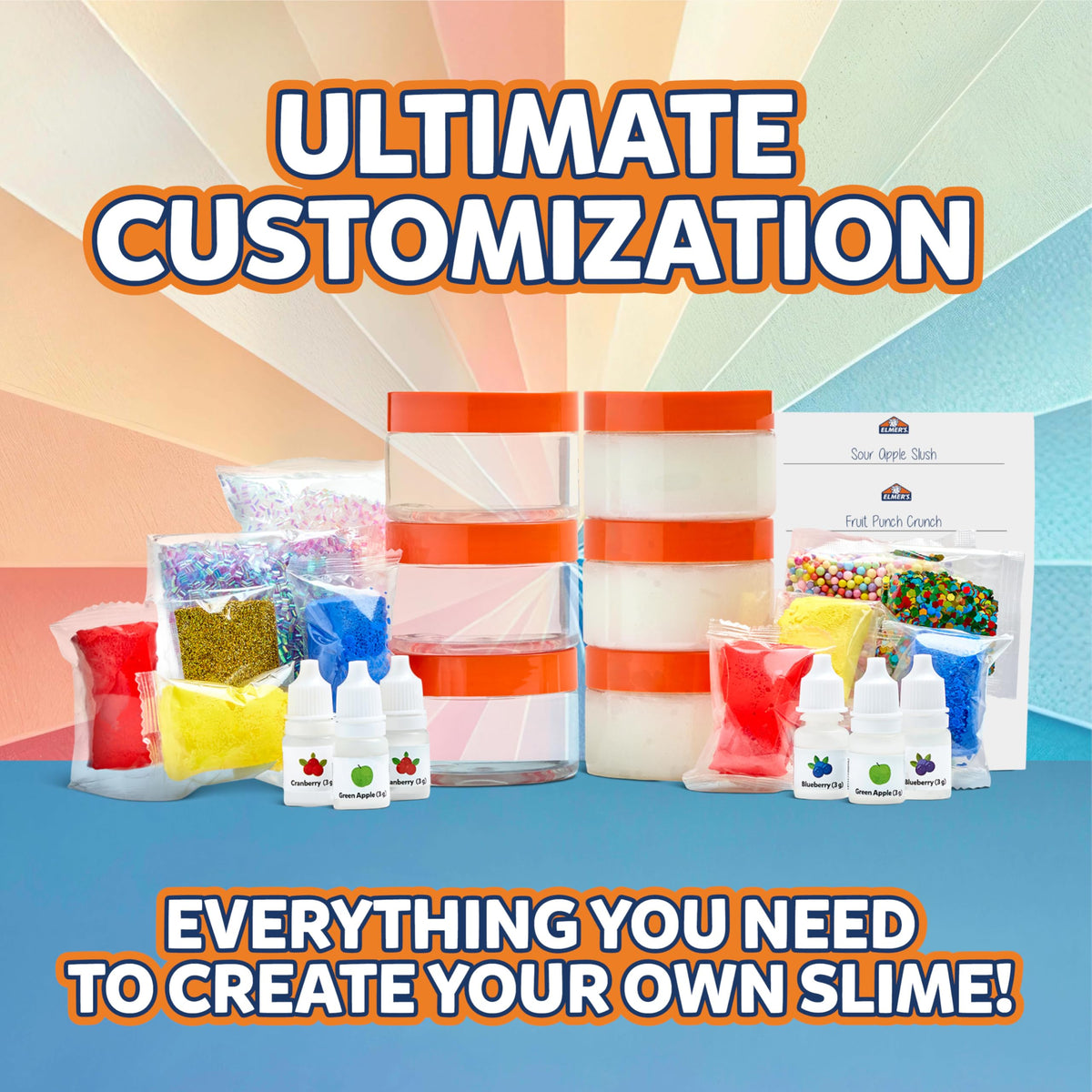 Elmer's Color Wheel Slime Kit scents: add fragrance to your slime