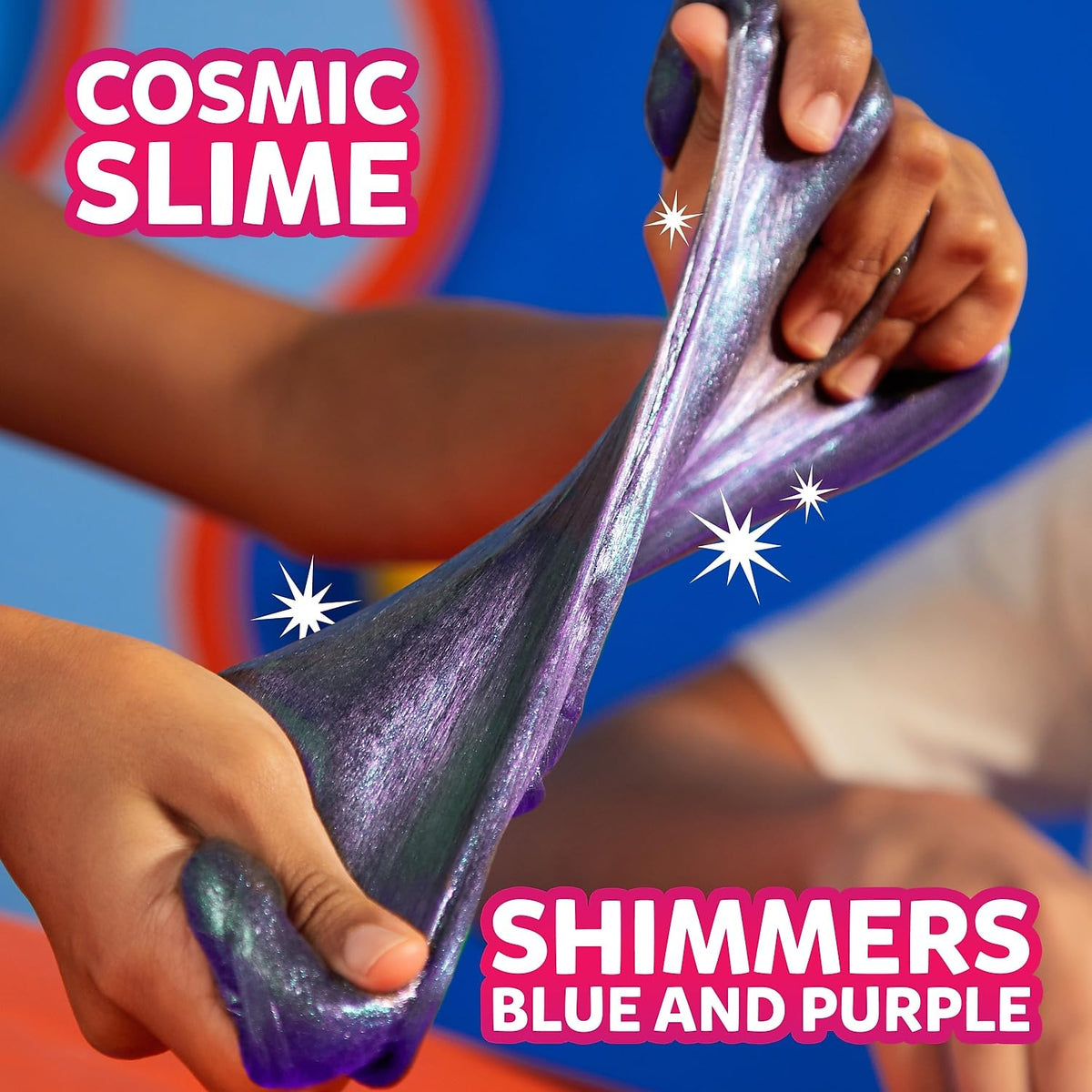 Kids using Elmer's Gue premade slime in a classroom setting.