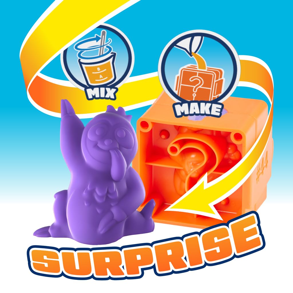 Elmer's Squishies mystery character molds enable unique sensory play and collectibles.