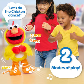 Elmo interactive plush with jokes mode invites imaginative play