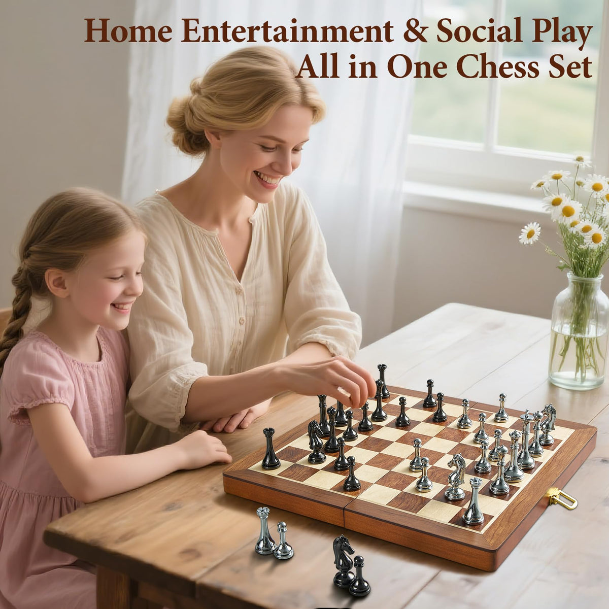 ELONGDI classic wooden board complements home decor with timeless style