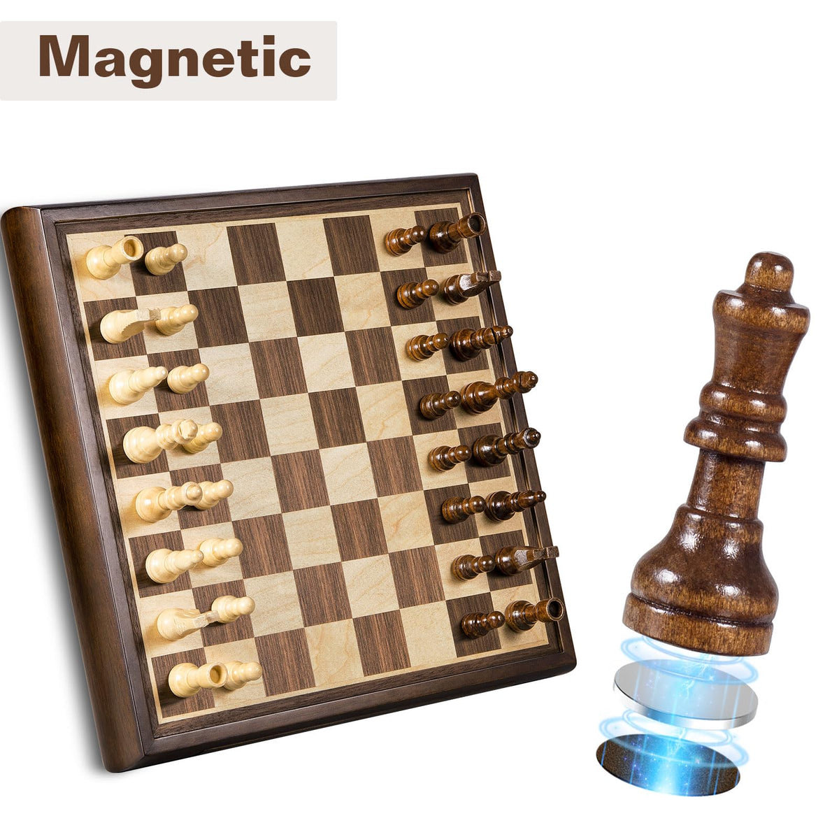 ELONGDI includes two extra queen pieces for flexible strategies.