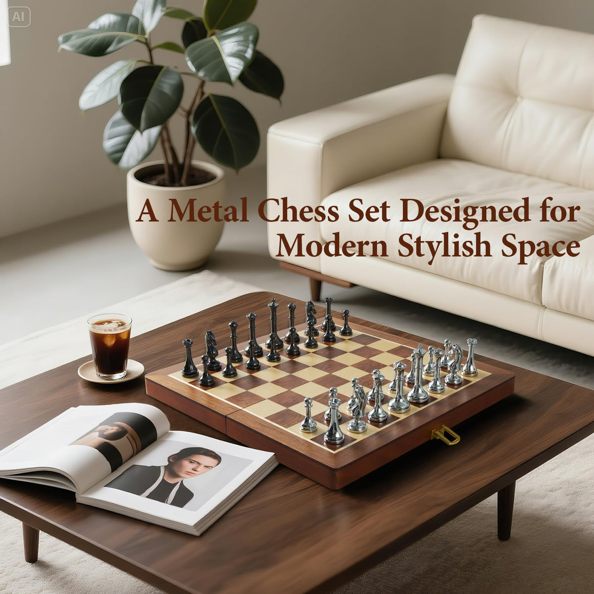 ELONGDI metal pieces provide satisfying weight for precise moves