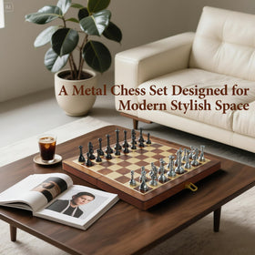 ELONGDI metal pieces provide satisfying weight for precise moves