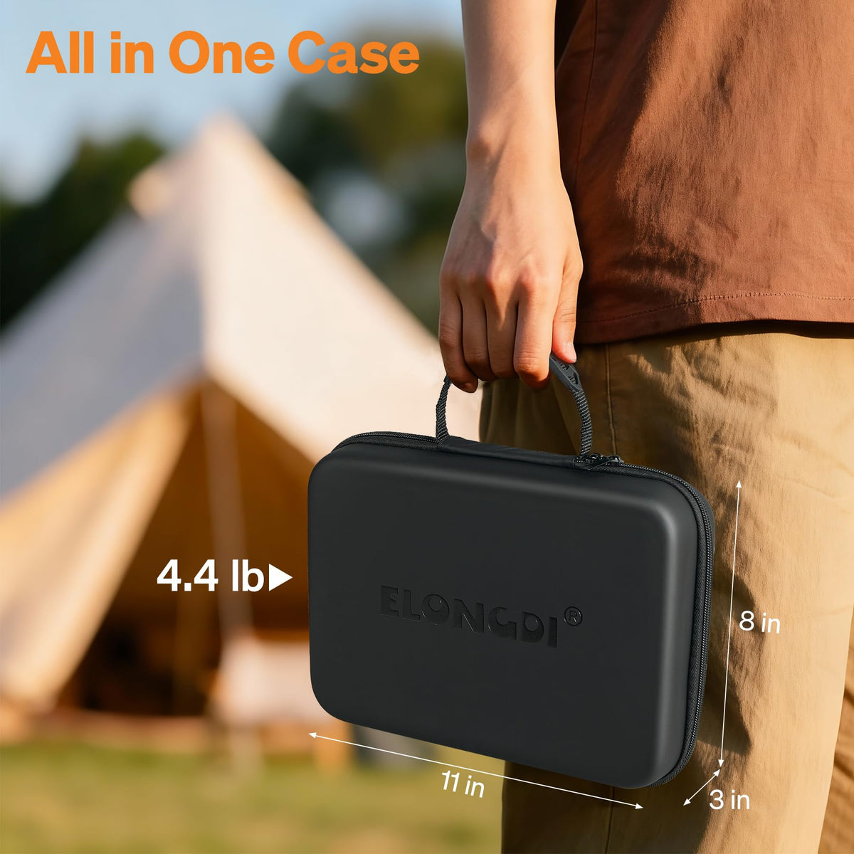 ELONGDI Rummy Cube storage bag for easy transport and organization