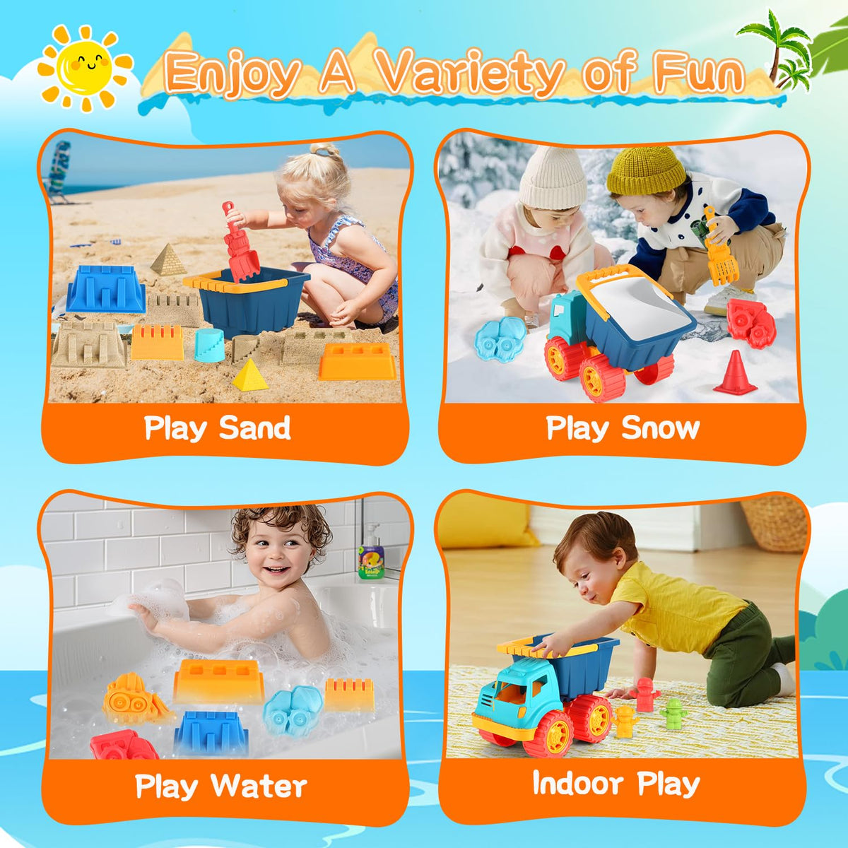 Elovien all-season play set for indoors and outdoors.
