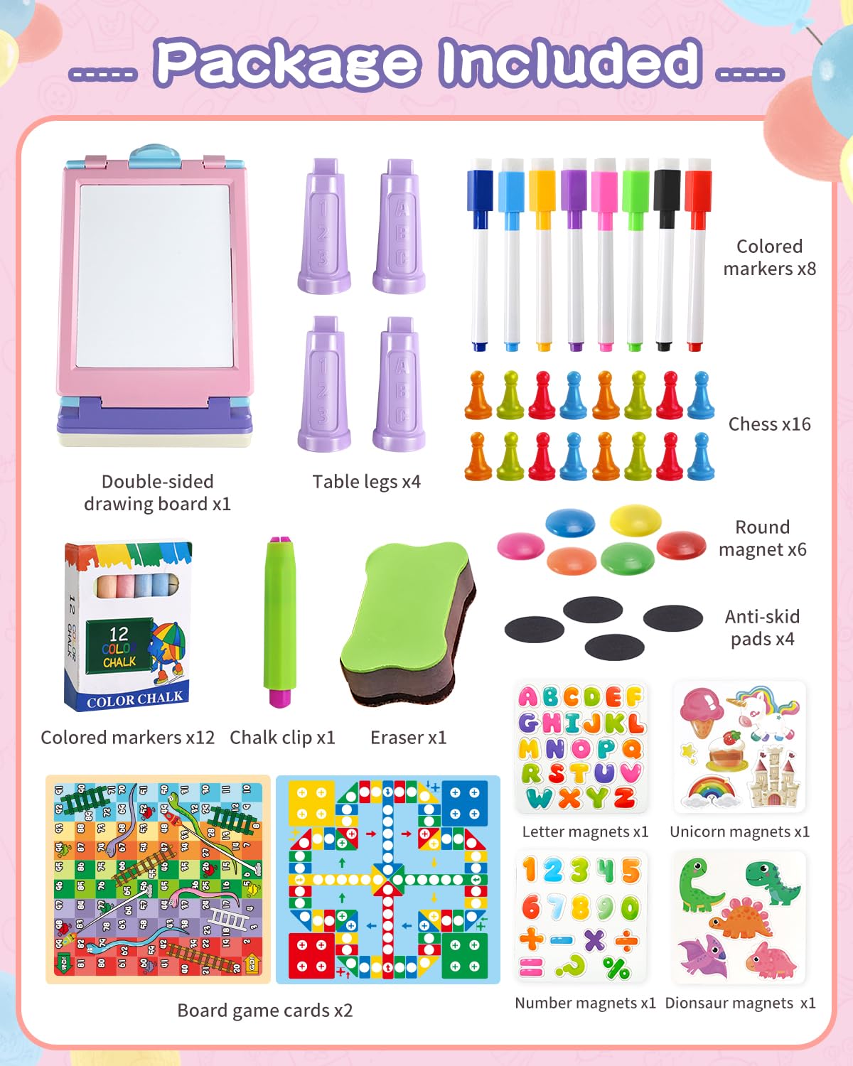 Elovien easel makes a thoughtful educational gift for kids ages 3 to 7