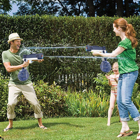 ELPSCGROO electric water gun muzzle light in action for night battles