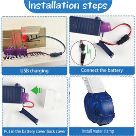 ELPSCGROO usb recharge cable enables quick recharging between rounds
