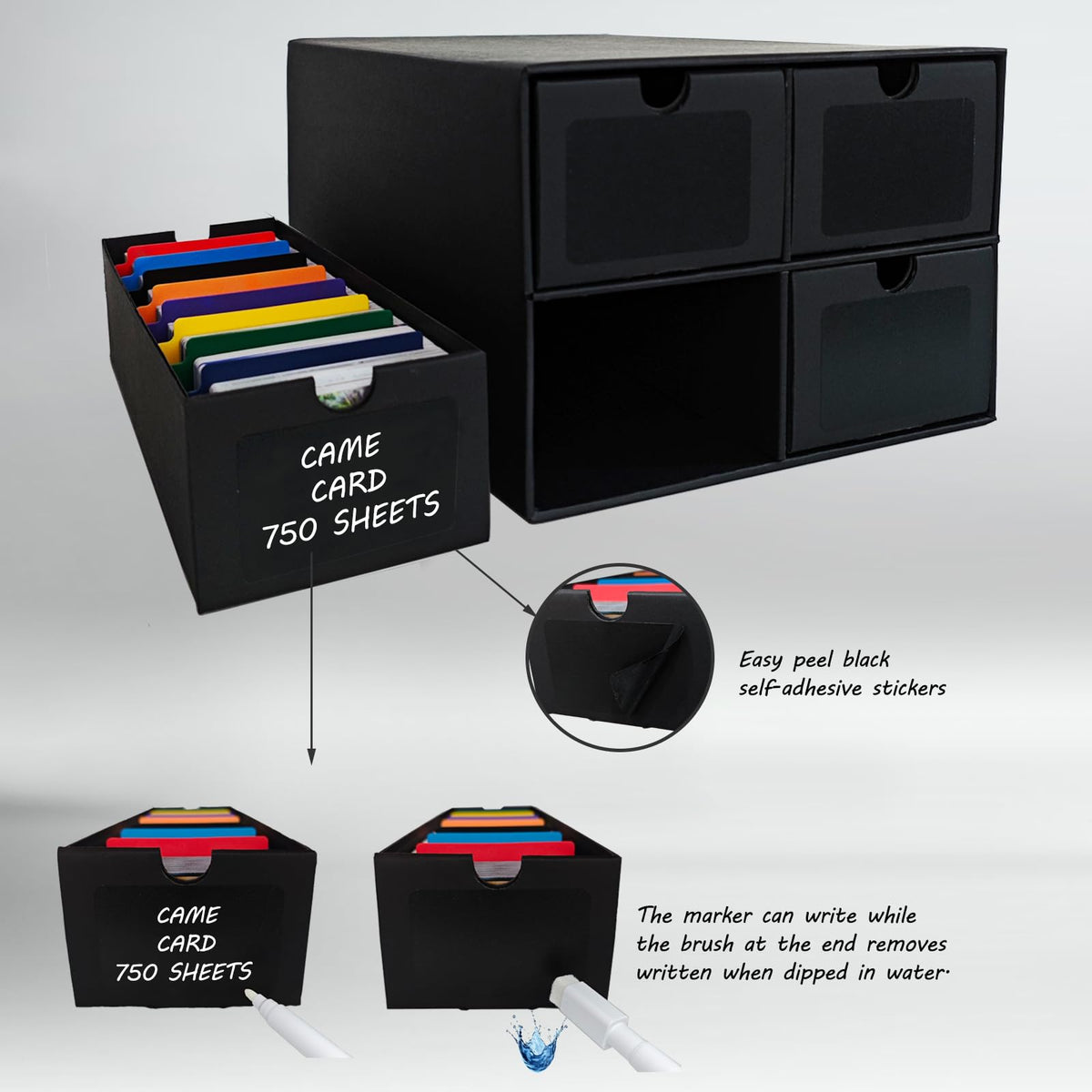 ELSINPAPOX six-set kit supports over eighteen thousand sleeveless cards