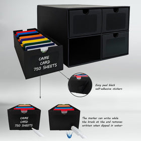 ELSINPAPOX six-set kit supports over eighteen thousand sleeveless cards