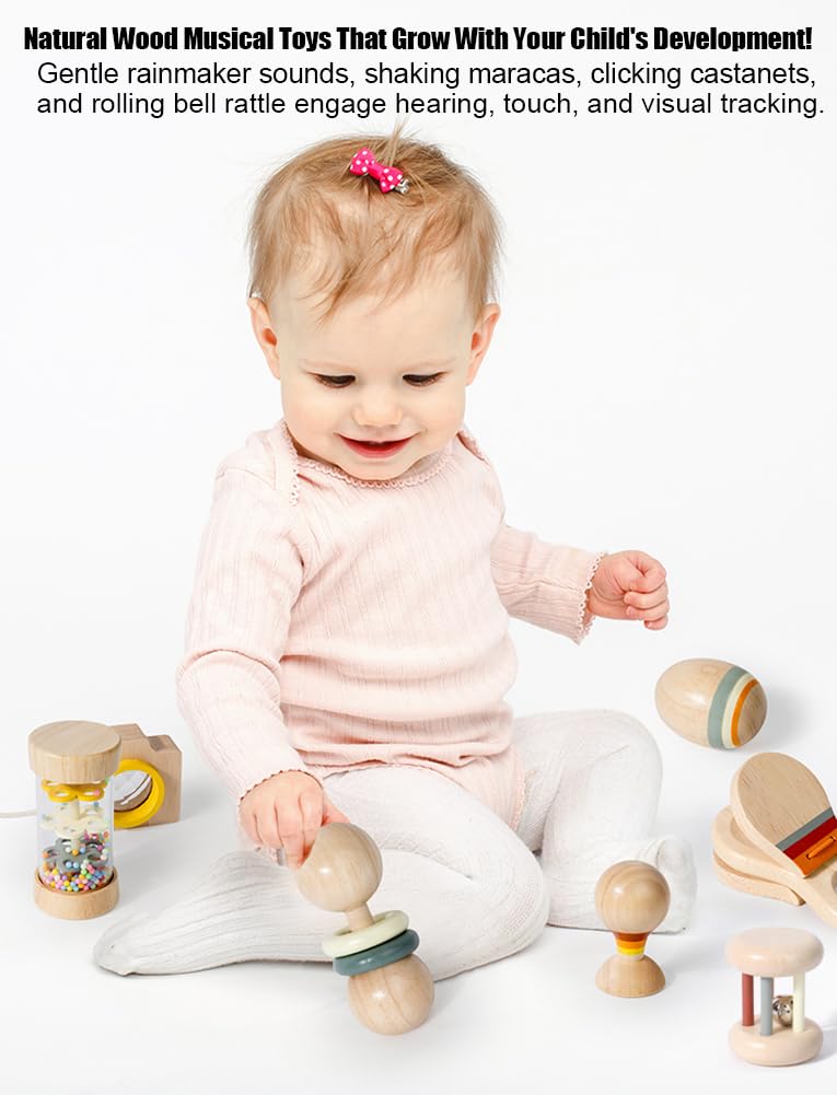 Elvozvets Hand Castanets encourage reach-and-grip and cause-and-effect play