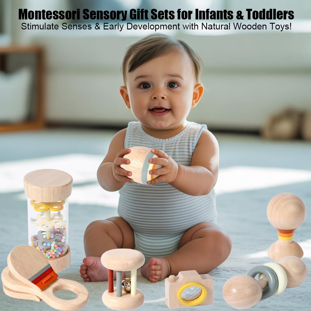 Elvozvets Maracas spark early rhythm exploration and fine motor skills