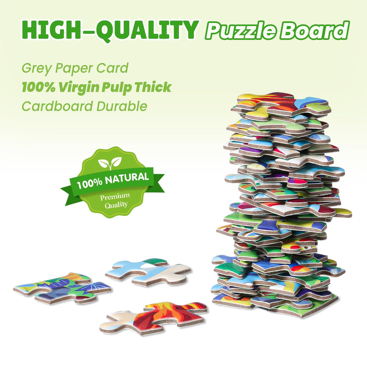 ELX World map side of the double-sided puzzle introduces geography basics for kids.