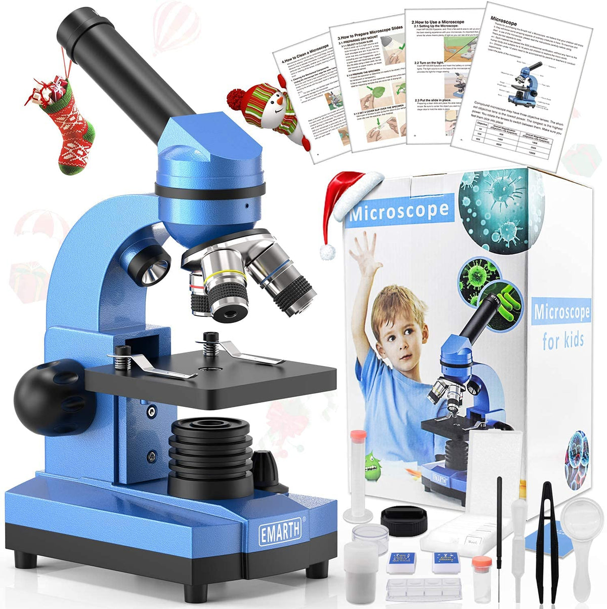 Emarth dual-light illumination helps observe opaque and translucent samples clearly.
