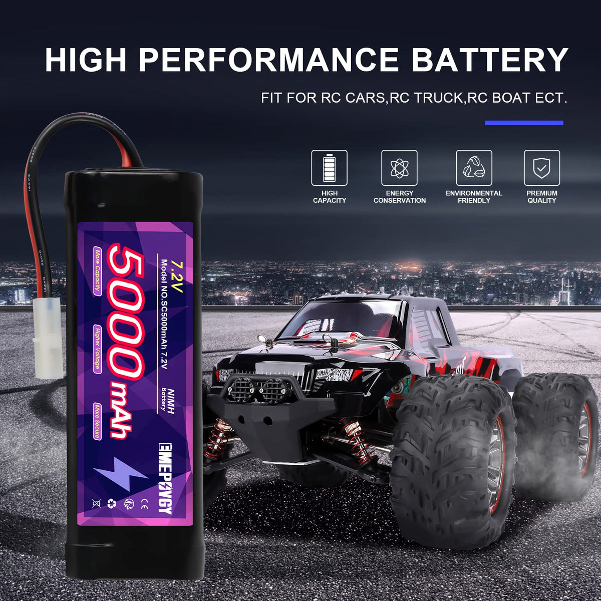 EMEPOVGY 431g weight supports stable handling and performance