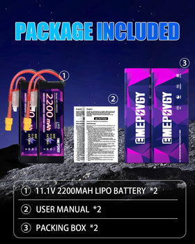 EMEPOVGY certifications RoHS CE UN38.3 on packaging.