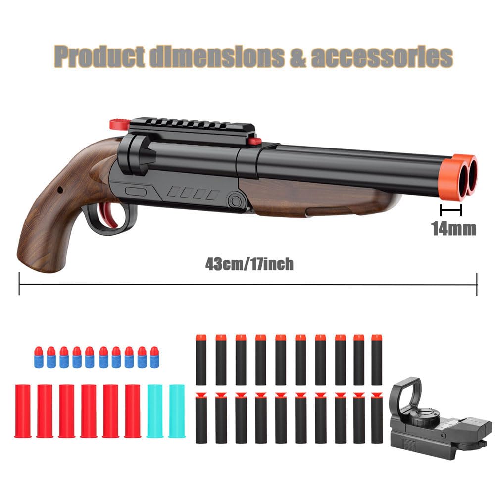 Emerand shell-ejecting action showcases realistic reload moment.