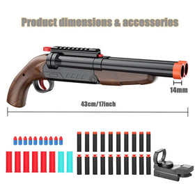 Emerand shell-ejecting action showcases realistic reload moment.
