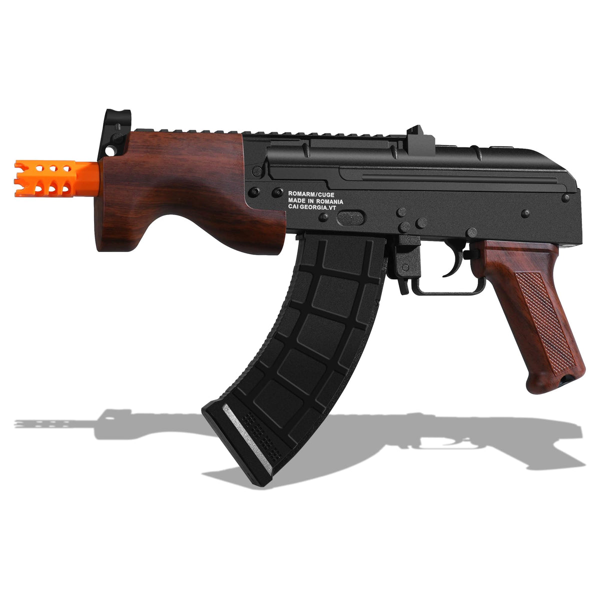 EMERBU Pro-Grade Gel Splat Blaster in semi auto mode for precise target practice