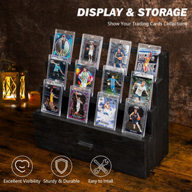 Emfogo deep edge slots prevent slips during display