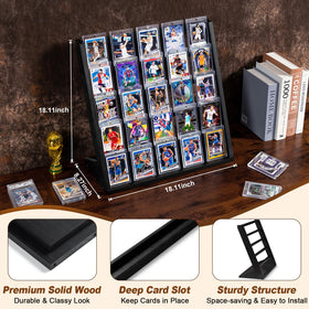 Emfogo compact desk display saves space while organizing collection