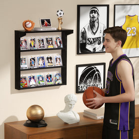 Emfogo gift-ready display for serious sports card collectors.