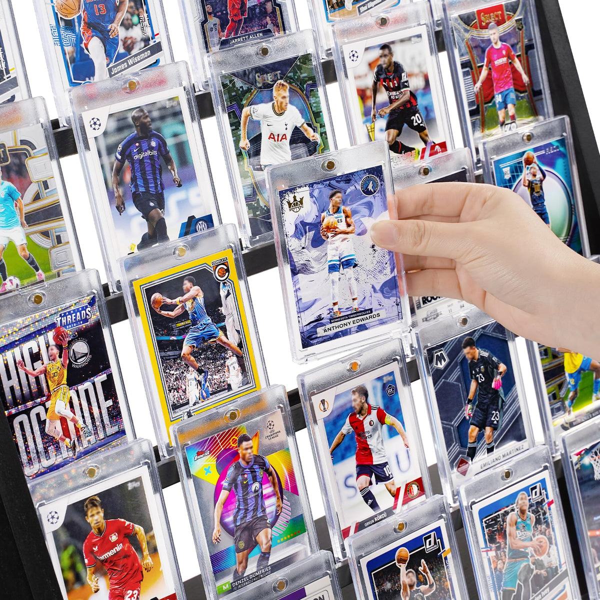 Emfogo graded card showcase holds PSA/CSG/BGS/SGC cards clearly