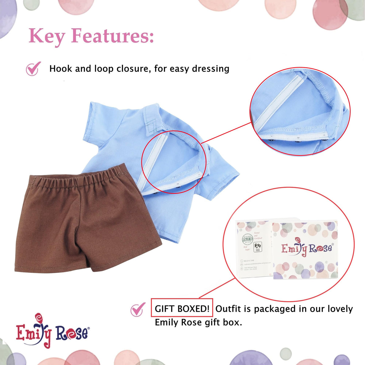 Official Girl Scouts USA licensing ensures authentic design