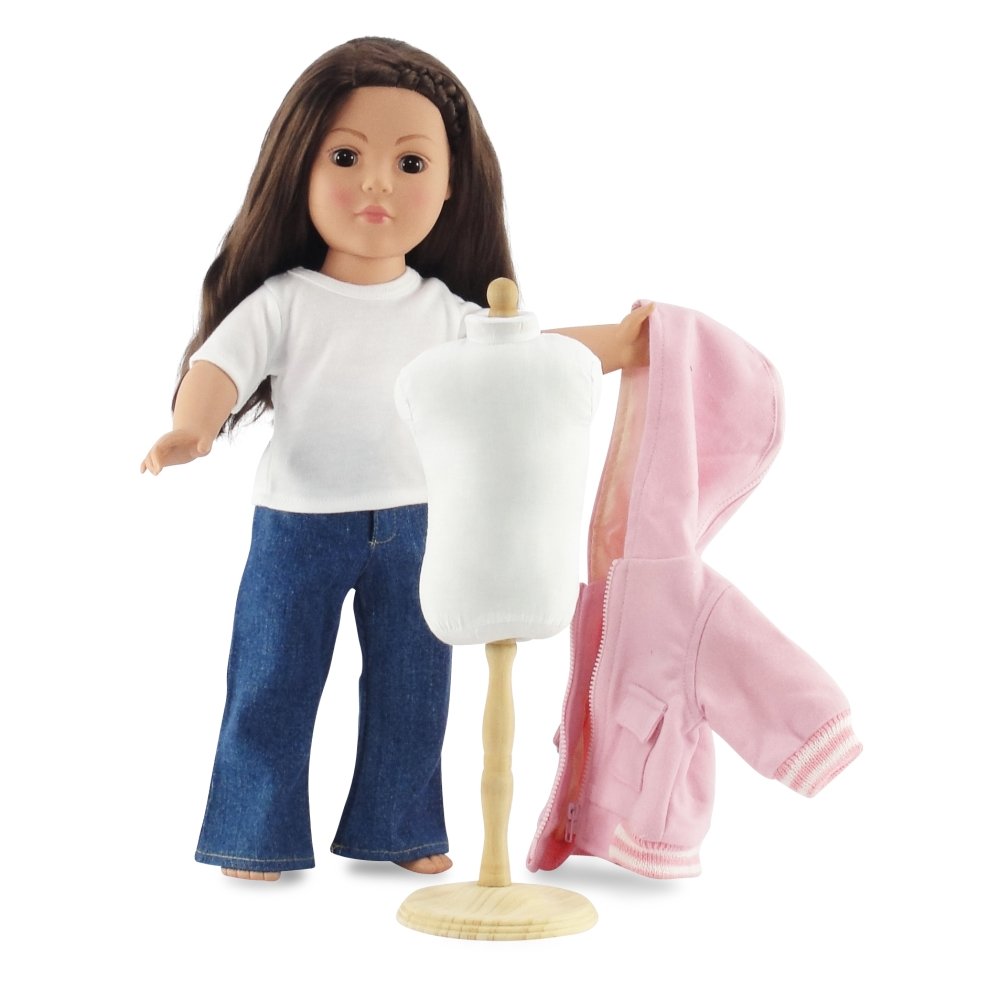 Emily Rose American Girl compatible design fits 18-inch dolls precisely.